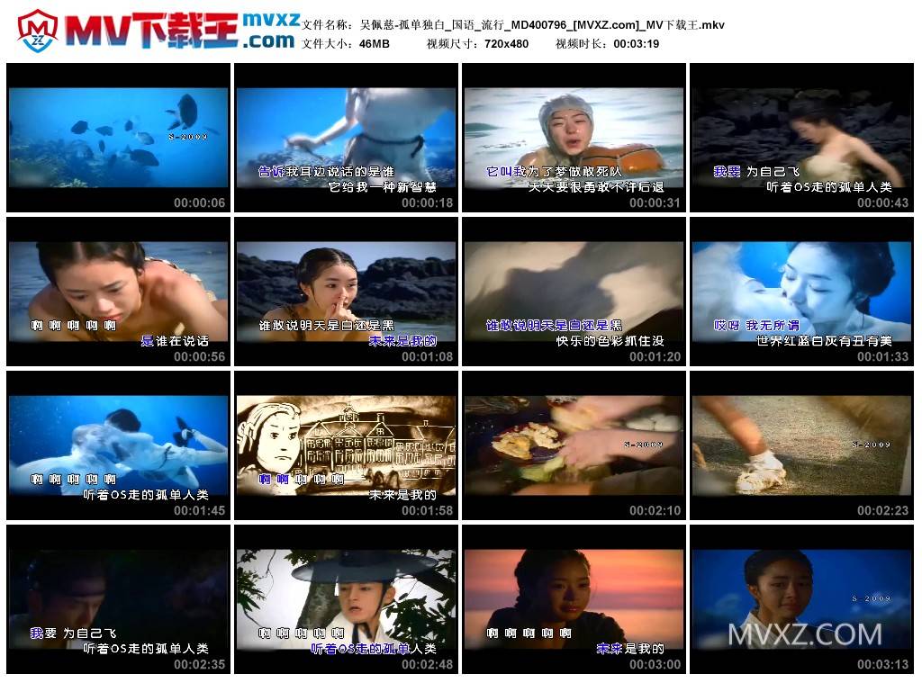 吴佩慈-孤单独白_国语_流行_MD400796